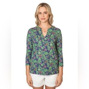 Tori Richard It's Like a Jungle Layla Top - Size Small